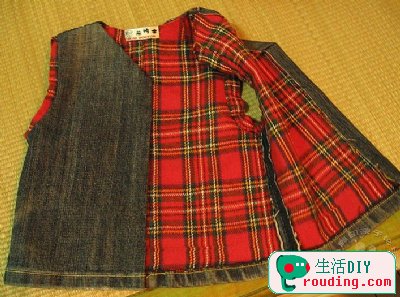制作牛仔裤变马甲的制作方法(第1页)