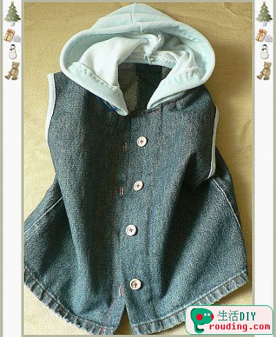 制作牛仔裤变马甲的制作方法(第1页)