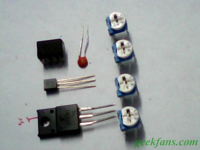 制作8个常见元件完成无线输电实验(非接触输电充电)