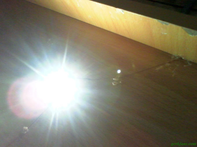 自制寝室可调亮度的调光LED台灯