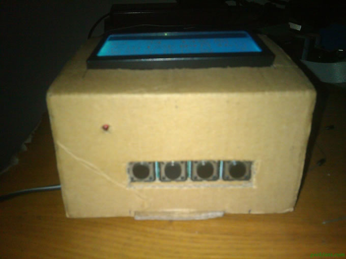 制作纯手工给老婆大人做个电子表