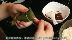 diy怎样包龙舟粽子