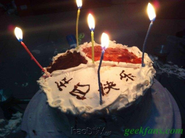 制作DIY生日蛋糕