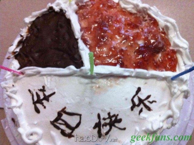 制作DIY生日蛋糕