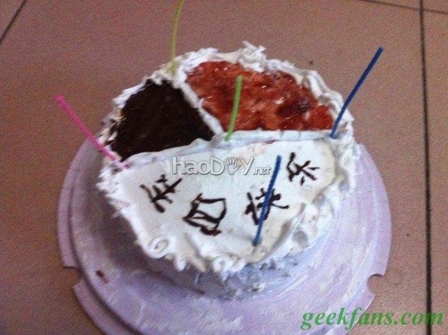 制作DIY生日蛋糕