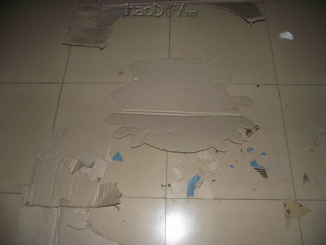 自制宝宝的元旦道具:瓦楞纸板手工制作的DIY小螃蟹