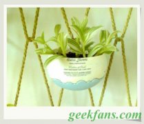 diyDIY隔层吊盆(自动吸水储水式)