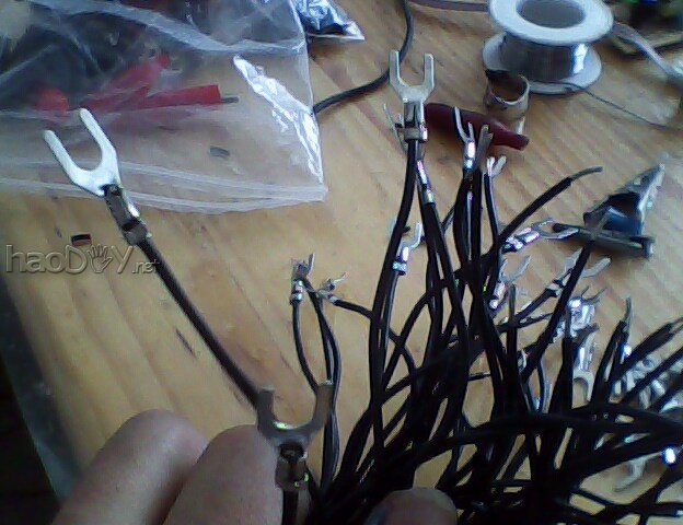 diy用自制剥线小工具来制作电子实验用连接线剥线钳