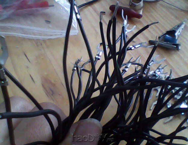 diy用自制剥线小工具来制作电子实验用连接线剥线钳