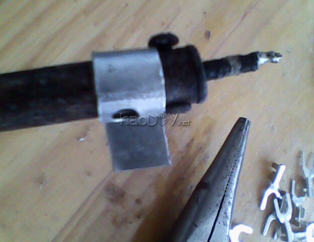 diy用自制剥线小工具来制作电子实验用连接线剥线钳