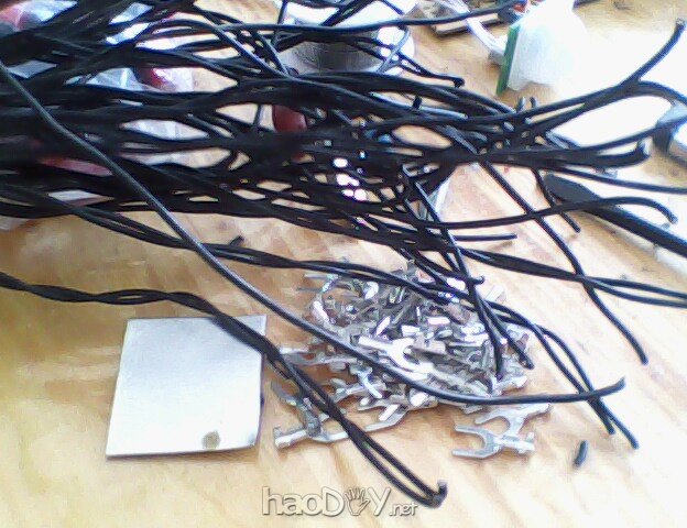 diy用自制剥线小工具来制作电子实验用连接线剥线钳