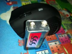 制作简单红外LED灯照明使用效果