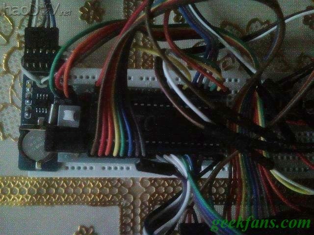 diy可设置时间、温度控制的单片机系统