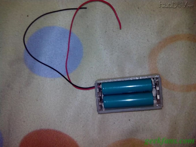 自制DIY 18650电池盒