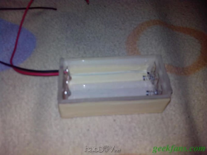 自制DIY 18650电池盒