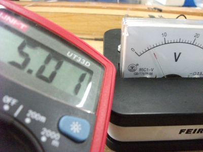 自制带电压表的降压模块