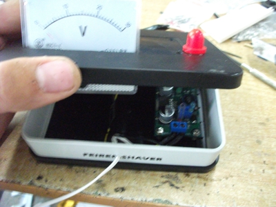 自制带电压表的降压模块