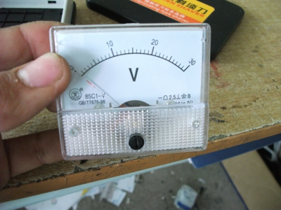 自制带电压表的降压模块