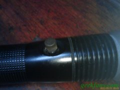 自制自制led强光手电聚焦透镜