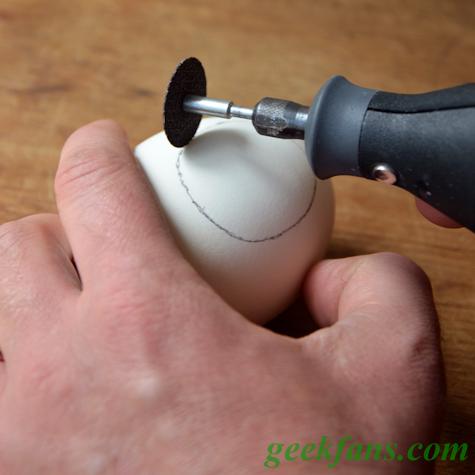 diy蛋壳DIY创意植物小天地