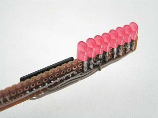 自制纯手工打造摇摆LED时钟