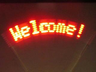 自制纯手工打造摇摆LED时钟