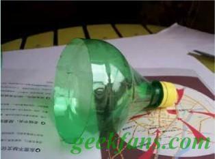 diy雪碧瓶利用:做花篮