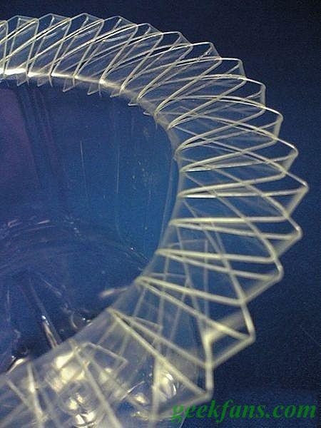 制作饮料瓶手工制作:做的美丽花瓶