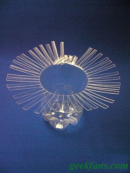 制作饮料瓶手工制作:做的美丽花瓶