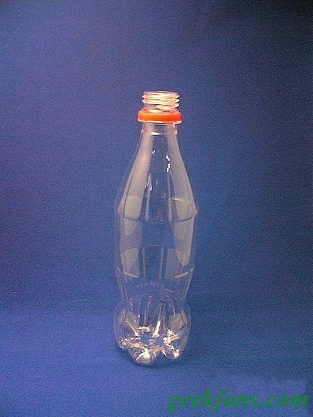 制作饮料瓶手工制作:做的美丽花瓶