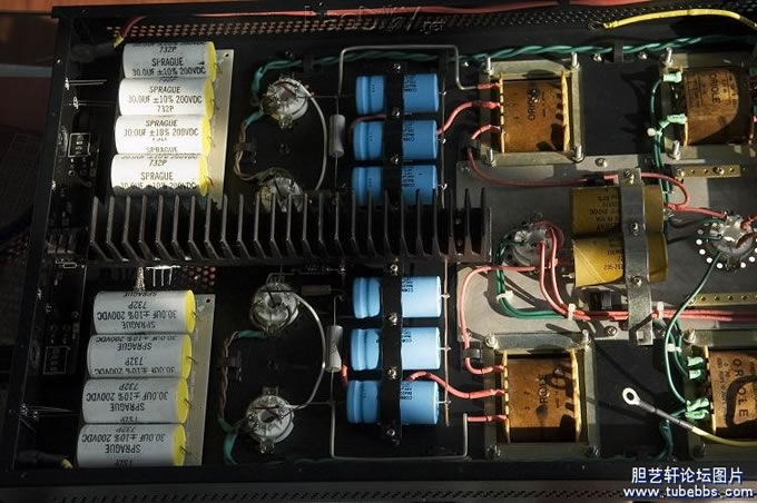 一款巨型电子管胆机耳放的制作