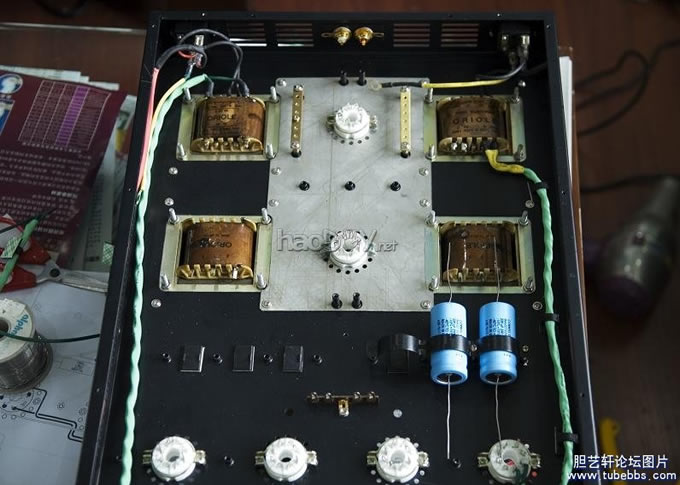 一款巨型电子管胆机耳放的制作