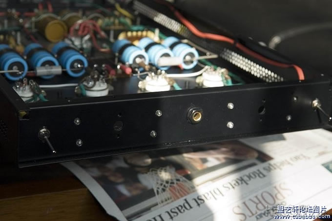 一款巨型电子管胆机耳放的制作