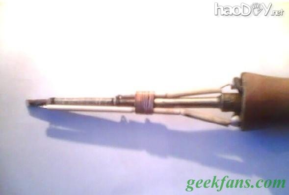 制作DIY 12V低压电烙铁