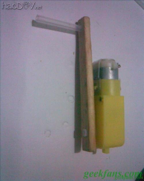 自制DIY手摇发电机