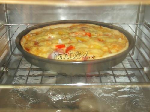 diy家庭比萨的做法