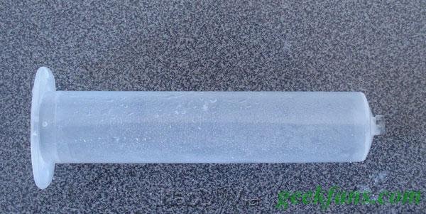 diy针管盐水电池实验