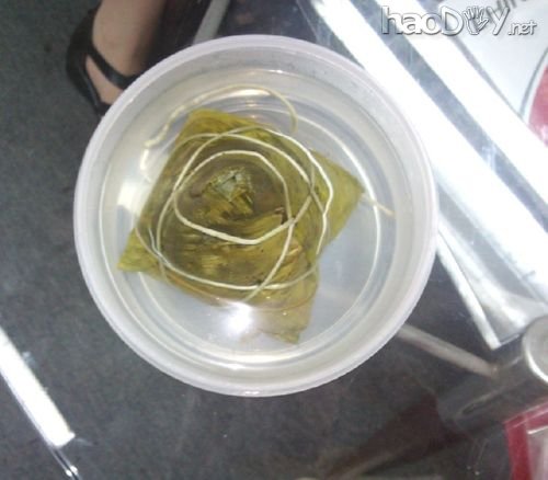 自制如何用微波炉煮粽子