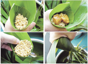 自制端午节粽子DIY:咖喱牛肉粽