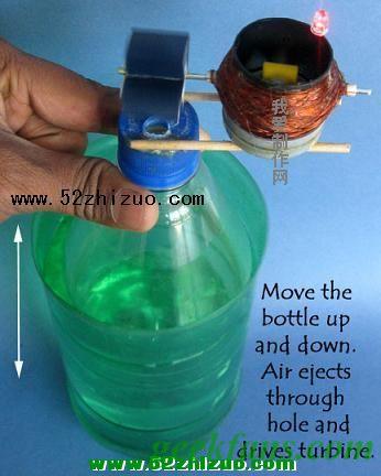 自制DIY风力涡轮发电机