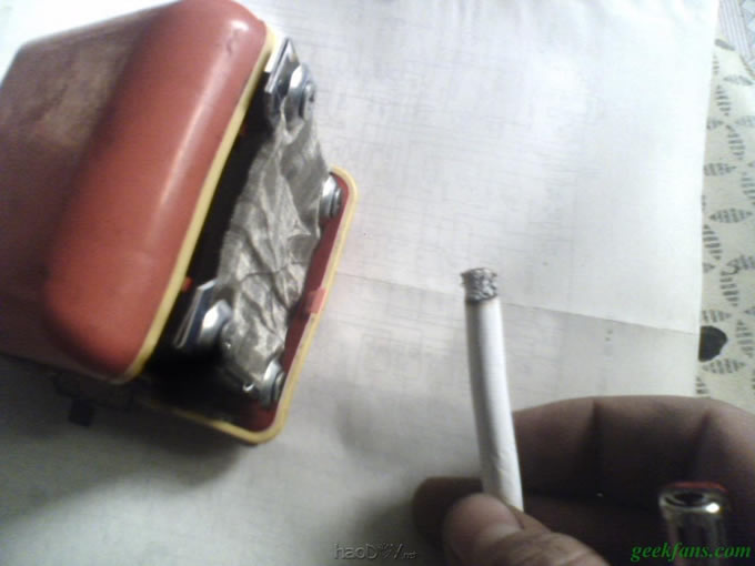 diyDIY简易锡焊抽烟机