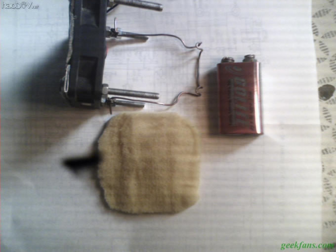 diyDIY简易锡焊抽烟机