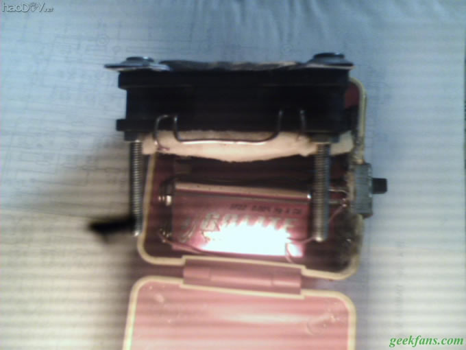 diyDIY简易锡焊抽烟机