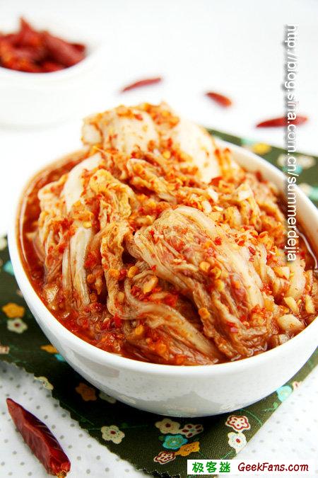 自制朝鲜辣白菜的制作方法