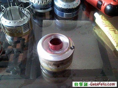 自制用易拉罐DIY专业酒精炉