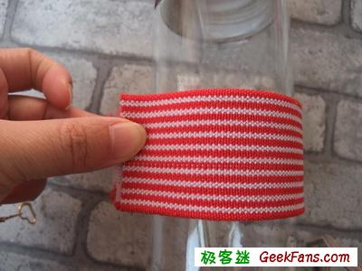 自制水杯水瓶的万能拎手DIY
