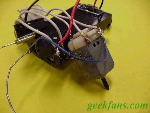 制作DIY甲壳虫机器人