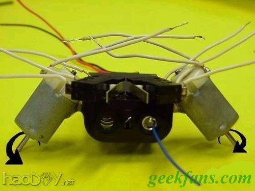 制作DIY甲壳虫机器人