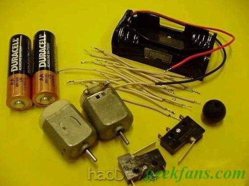 制作DIY甲壳虫机器人