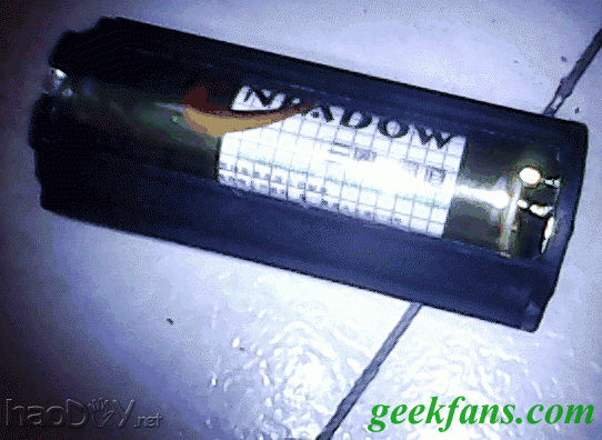 自制将单色手电筒改装成led紫外手电筒